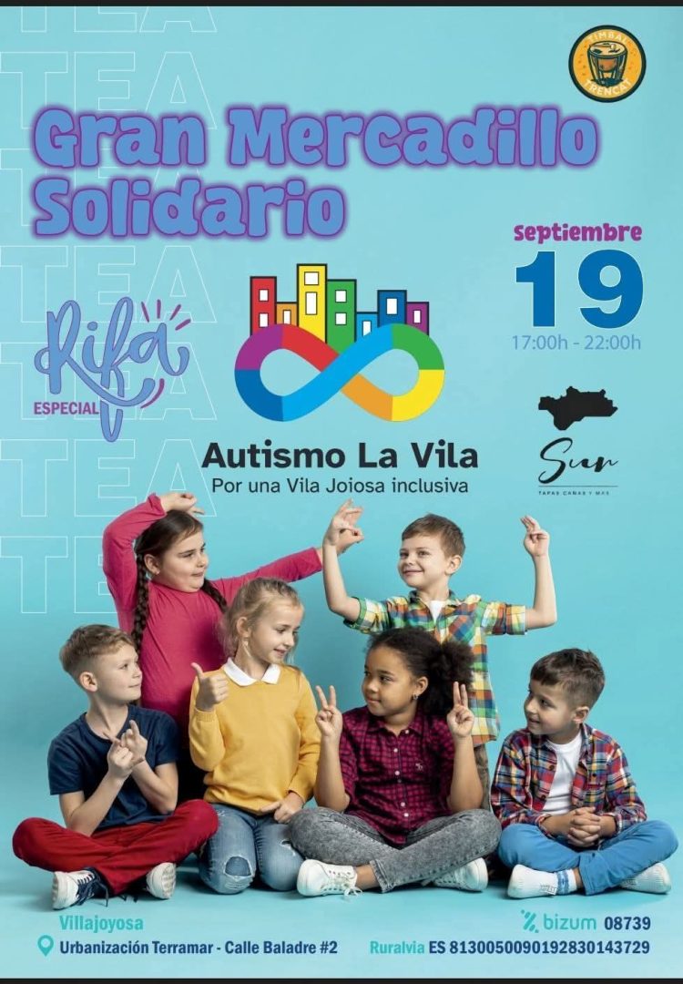 Grote liefdadigheidsmarkt voor autisme in La Vila