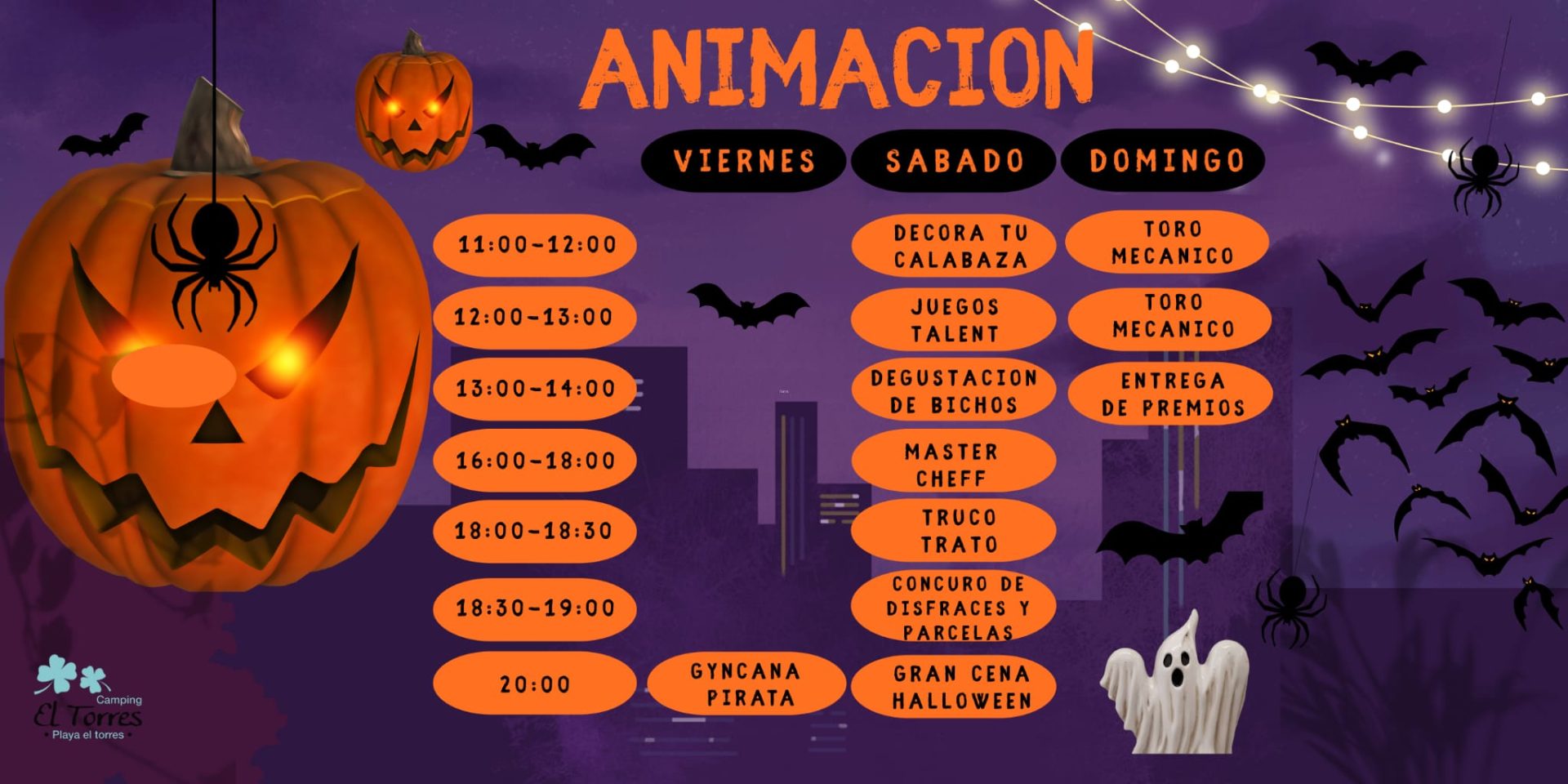 Halloween Camping El Torres